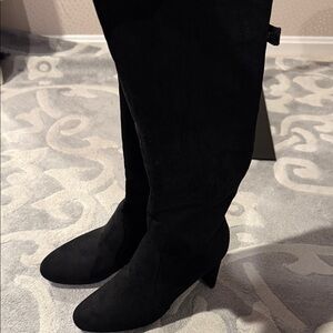 Alfani Black Over the Knee Boots new without tags